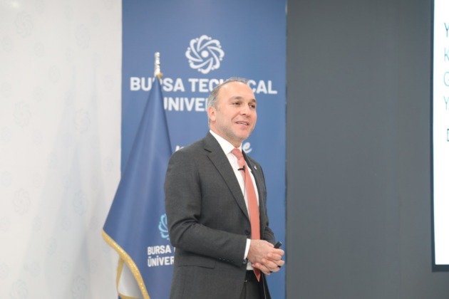 ‘BTÜ Konuşmaları’nın konuğu Yakup Arslan oldu