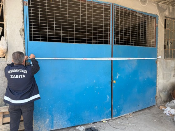 Osmangazi’de çevreyi kirletenlere sert müdahale