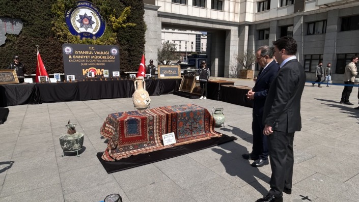 İstanbul’da 374 tarihi eser ele geçirildi