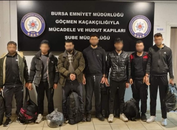 Bursa’da kaçak göçmen ağı çökertildi