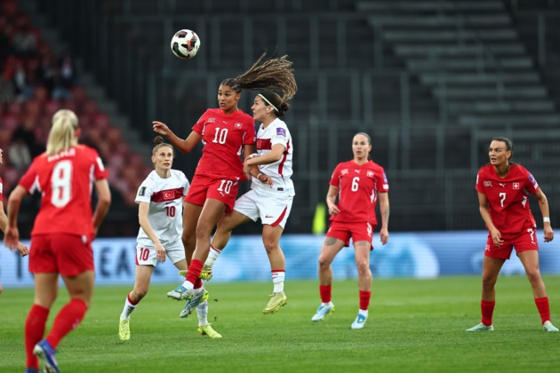 A Milli Kadın Futbol Takımı, İsviçre’ye mağlup oldu