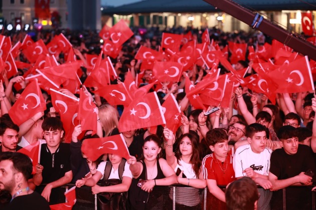 Osmangazi’de gençler 19 Mayıs coşkusunda buluştu