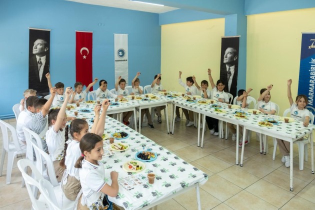 Minik şefler zeytin kültürüyle buluştu