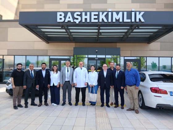 ANASİAD’dan Başhekim Dr. Salih Metin’e Ziyaret