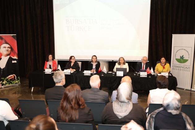 Osmangazi’de Türkçenin tarihi yolculuğu konuşuldu