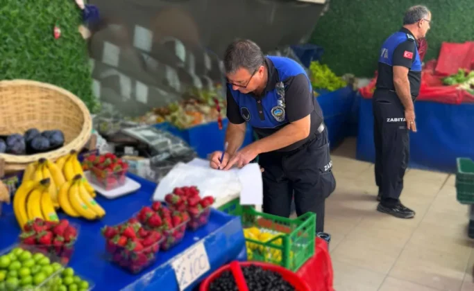 İnegöl’de manavlara denetim