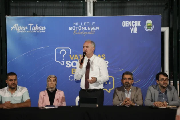 Başkan Taban, Ertuğrulgazi Mahallesi sakinleriyle buluştu