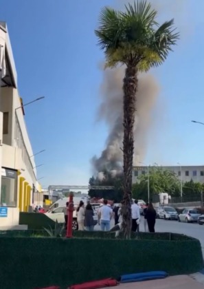 Bursa’da korkutan yangın