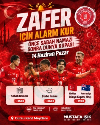 Gürsu’da milli maç heyecanı yaşanacak