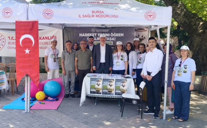 Bursa’da hareket yaşını öğren kampanyasına büyük ilgi