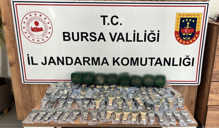 İnegöl’de ‘Rolex’ operasyonu