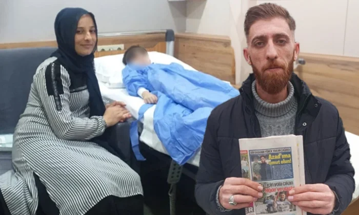 Minik Azad’ın yaşam mücadelesi: “Para değil, aşı bekliyoruz”