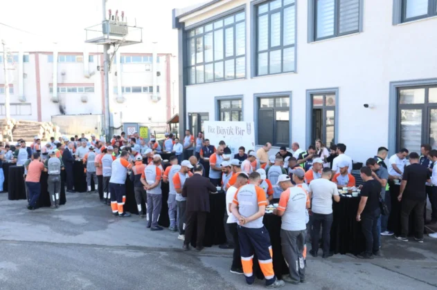 Başkan Taban Temizlik İşleri Müdürlüğü Personeliyle bir araya geldi