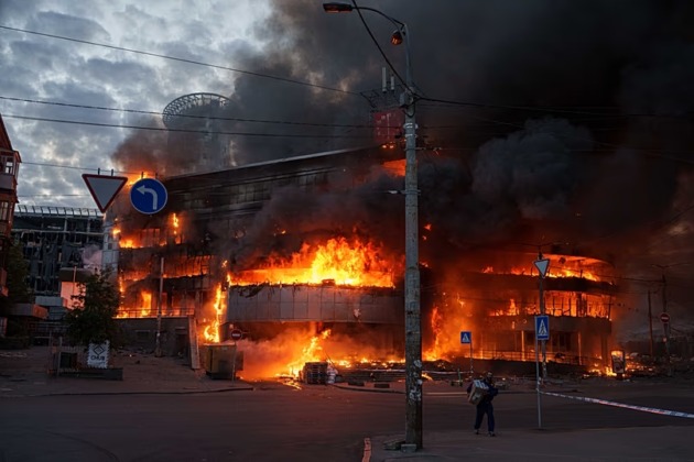Rusya’dan Ukrayna’ya hava saldırısı: 10 Ölü, 47 Yaralı