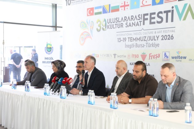 39. Uluslararası Kültür Sanat Festivali İnegöl’de başlıyor