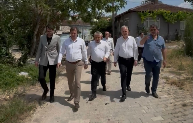İnegöl’de kırsal ulaşım konforu artıyor