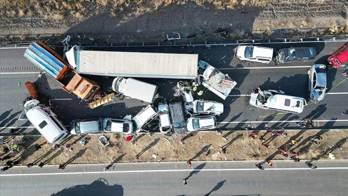 Trafik kazalarında bilanço ağırlaştı