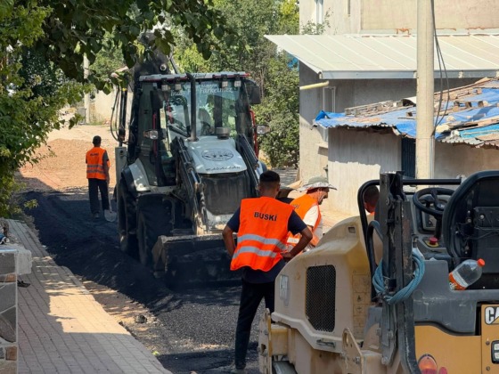 İnegöl’de altyapı çalışmaları devam ediyor