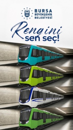 Metro rengi için anket başladı