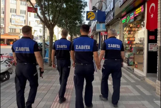 İnegöl’de kaldırım işgali ve çevre kirliliği denetimi