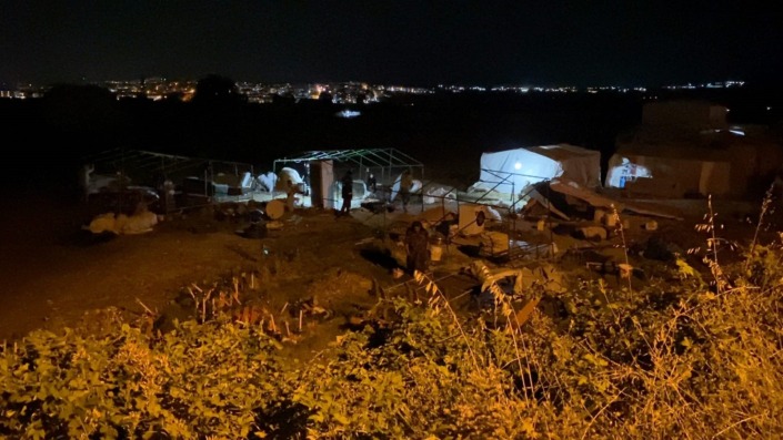 Çadır kentte kavga