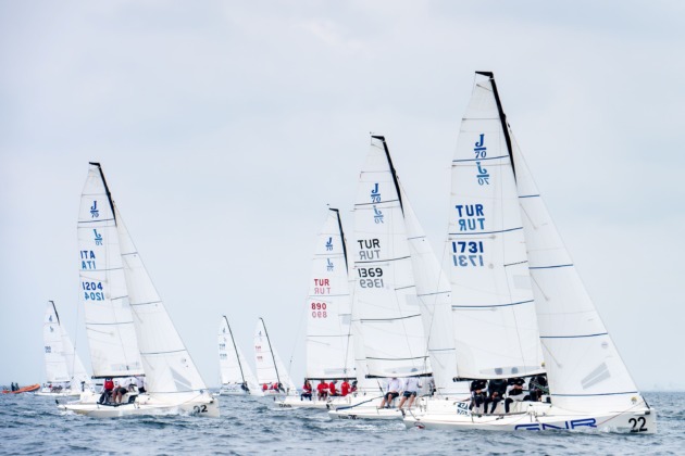Olympos Regatta’nın J70 etabı nefes kesti