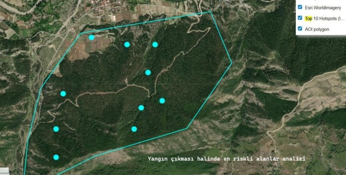 Orman yangınlarına karşı yerli teknoloji