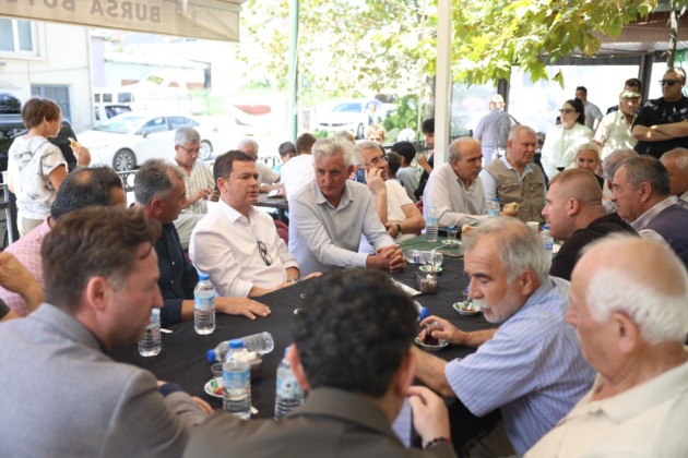 Başkan Aydın vatandaş buluşmalarını sürdürüyor