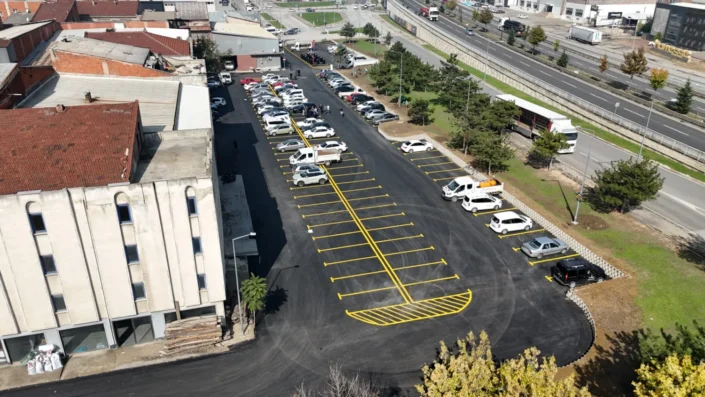 İnegöl’de 165 araçlık otopark hizmete girdi