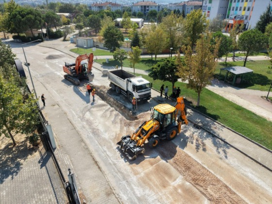 Kayapa TOKİ’de altyapıya kalıcı çözüm