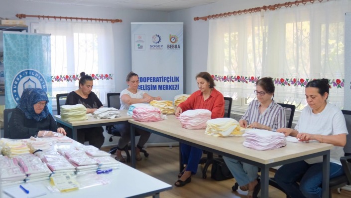 Kadınlar üretiyor, Yıldırım kazanıyor