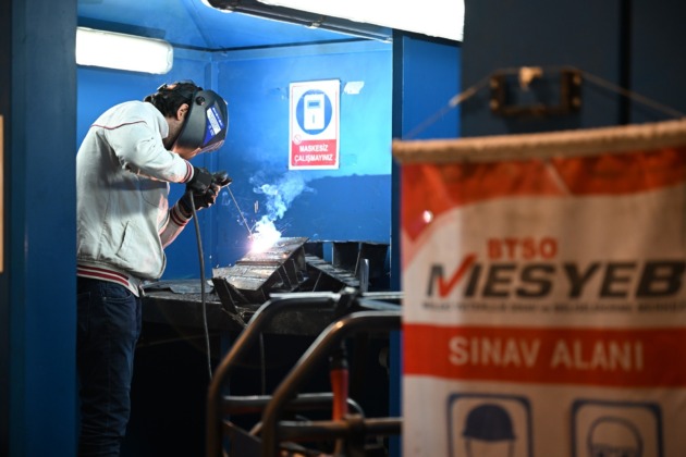 BTSO MESYEB’den 135 bin çalışana belge
