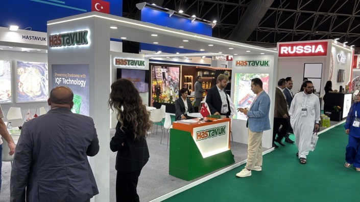 HasTavuk, Suudi Arabistan’daki dev gıda fuarında