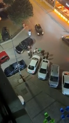 “Sinyal ver” diye bağırdı, sözlü tartışma kameraya yansıdı