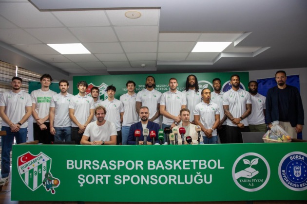 Bursaspor Basketbol’a Büyükşehir’den sponsorluk desteği