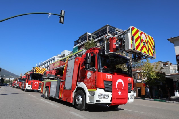 Bursa itfaiyesi 312 yaşında: Türkiye’ye örnek bir şehir olacağız