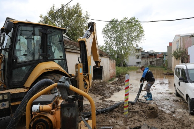 Mudanya’da sel seferberliği