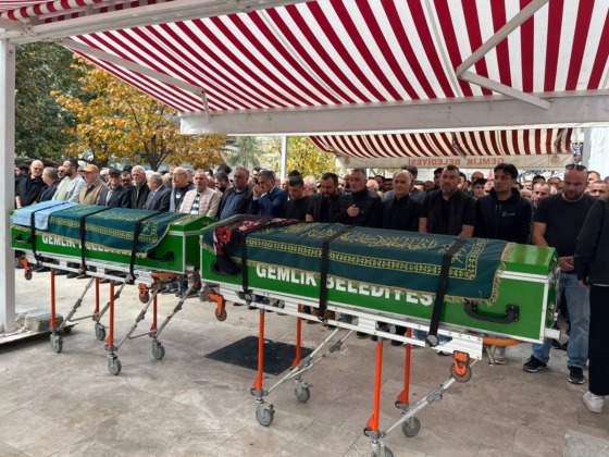 Bursa’da cinayet kurbanı çift toprağa verildi
