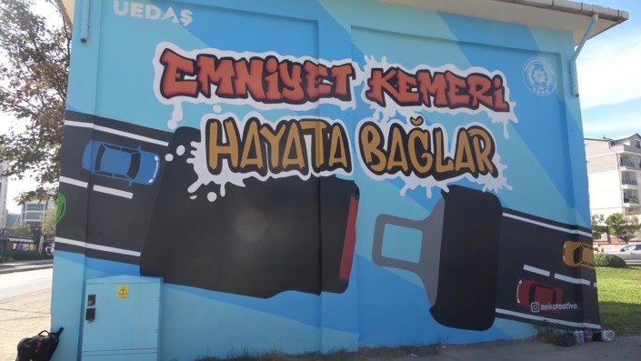 UEDAŞ’tan emniyet kemeri farkındalığı