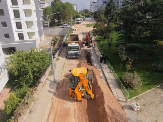 Büyükşehir’den altyapı mesaisi