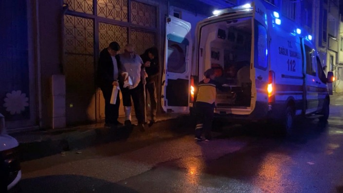 Oksijen tüpü alev aldı: 64 yaşındaki adam yaralandı