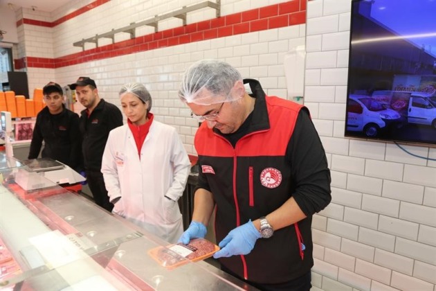 Bursa’da 220 işletmeye et denetimi