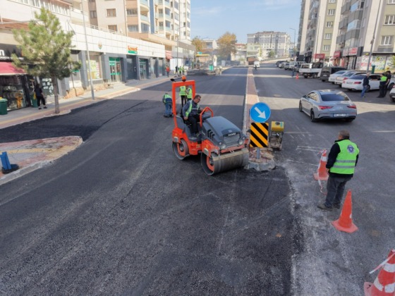 Erdoğan Caddesi yenileniyor