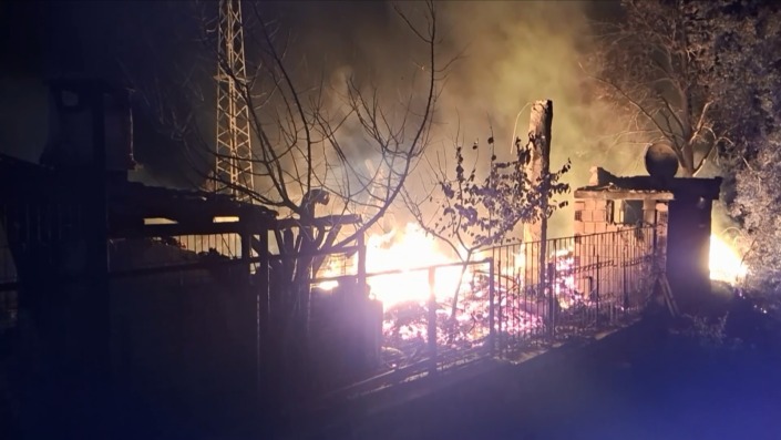 Bursa’da bungalov yangını