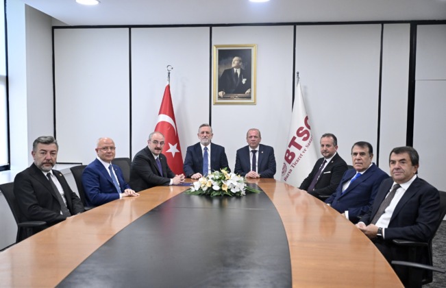 BTSO’da devir teslim töreni gerçekleştirildi