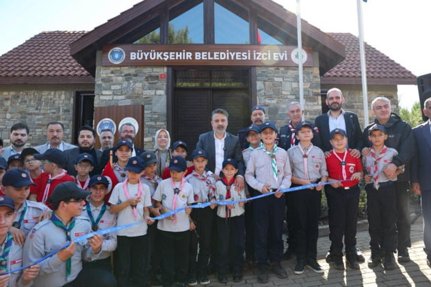 Atatürk Kent Ormanı’na İzci Evi açıldı