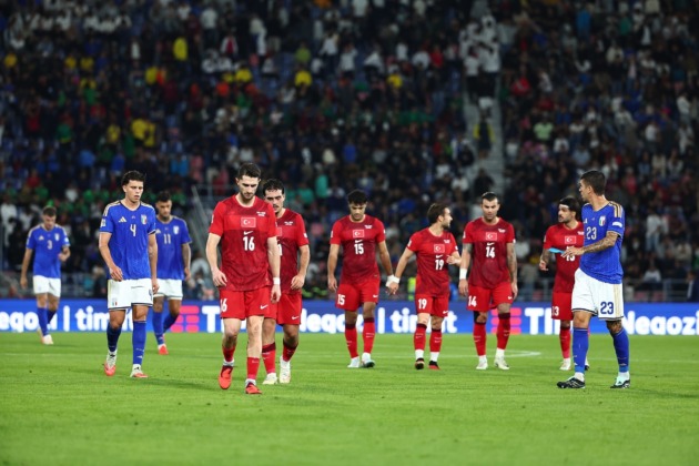 A Milli Futbol Takımı, İtalya’ya mağlup oldu