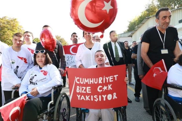 Cumhuriyet coşkusu engel tanımadı